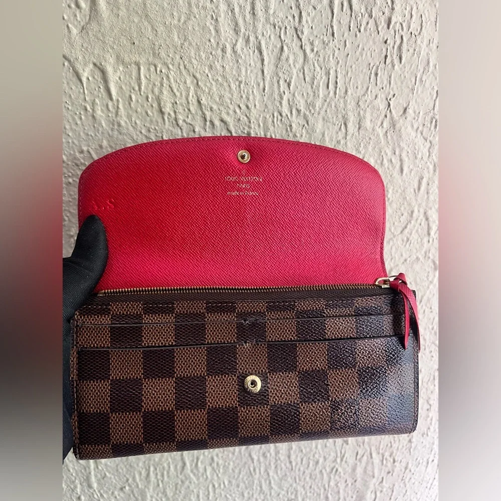 Louis Vuitton Emilie Damier Ebene Wallet